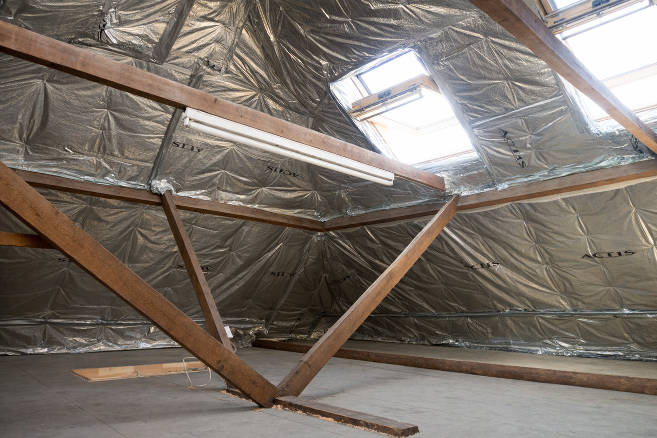 Attic insulation